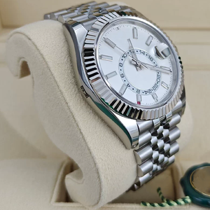 Cao Cấp Tự Động Vương Miện Cấp Sang Trọng Xem 42Mm Thượng Hải Cơ Khí Chất Lượng Cao Con Trỏ Quay Số Với Hai Thời Gian Khu - Product Image 4