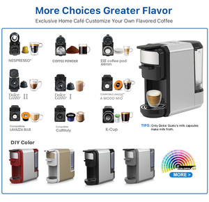 Máy pha cà phê viên nang tiếng ồn thấp: Hoạt động im lặng cho thư viện & phòng ngủ thưởng thức cà phê mà không làm phiền người khác - Product Image 5