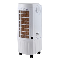 Máy Làm Mát Không Khí Bay Hơi Nhỏ Gọn Dùng Năng Lượng Mặt Trời DC 12V Với Bể Nước Có Thể Tháo Rời