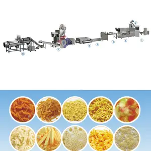 Línea de producción de patatas fritas, totalmente automática, 100 kg