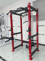 Ensemble d'équipements d'entraînement complet personnalisé pour usage commercial et domestique, pour musculation de la poitrine et des bras, avec pieds en acier multifonctionnels, pour utilisation avec chargeur compact.