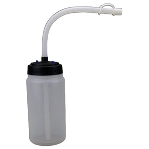 Échantillon gratuit Bouteille d'eau souple personnalisée de 750 ml pour le cyclisme, bouteille à presser en plastique pour vélos - Product Image 1