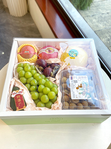 IMEE Boîte pliante carrée transparente de <span class=keywords><strong>grande</strong></span> <span class=keywords><strong>taille</strong></span> 15'' 5 kg de haute qualité pour le Nouvel An et Noël, rose rouge, pour fruits, fleurs, cadeaux, bonbons, collations - Product Image 2