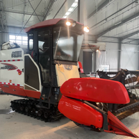 Moissonneuse-batteuse multifonctionnelle 988Q avec moteur pour blé, colza et manioc