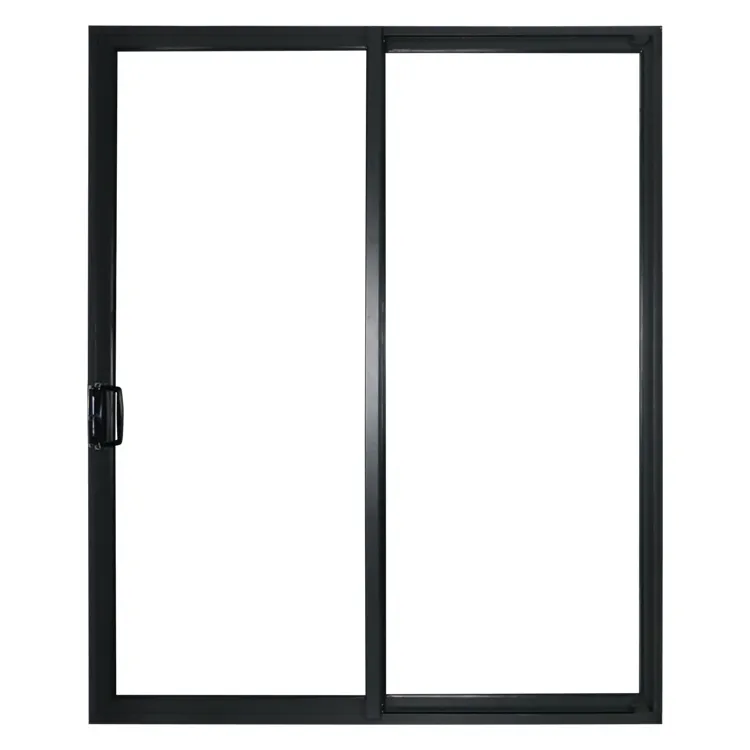 Puertas corredizas de vidrio de cierre suave Puerta corrediza plegable Puerta corrediza de vidrio