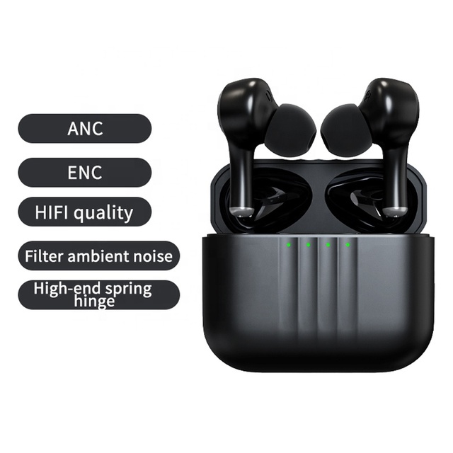 TWS J7 ANC/ENC Wireless BT 5.2 Earphone Active Noise Cancelling Hi-Fi Digital Display IPX5 Waterproof Touch Control Gaming