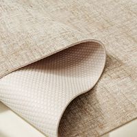 Tapis de yoga en lin naturel PVC, 5 mm d'épaisseur, antidérapant, durable, insonorisant, absorbant la transpiration, conçu pour le yoga et l'exercice
