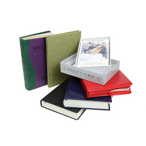 พระคัมภีร์ไบเบิลหนัง PU แบบสั่งทำพิเศษ ฉบับ KJV, NIV, NKJV - Product Image 5