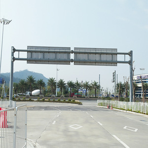 Poteau de signalisation routière en acier galvanisé à chaud de niveau ingénierie pour portique routier Tian Ying - Product Image 1