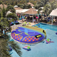 Tubes remorquables gonflables de ski nautique pour une seule personne personnalisés nouveaux parcs sportifs mers lacs plage dispositif flottant en Nylon/PVC durable