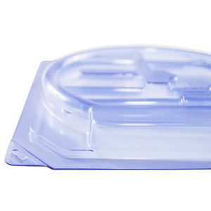 Bandeja de embalaje para set de catéter uretral, caja desechable personalizada de PET azul - Product Image 2