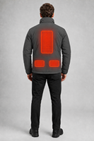 Veste chauffante électrique pour homme, hiver, charge USB, manteau thermique chauffant, résistant au vent, vêtements de sport d'extérieur
