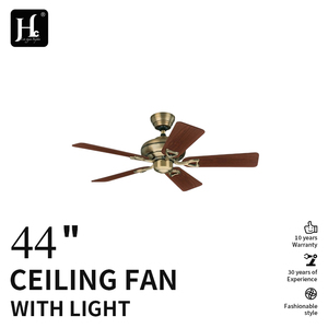 Catálogo de Ventiladores Decorativos para el Hogar, Diseño Económico de 52 Pulgadas, Ventilador de Techo Retro de 5 Aspas con Luz - Product Image 2