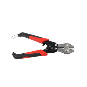 Mini-cisailles à fil de 8 pouces en acier au chrome-vanadium à lame droite pour couper les fils et les câbles, outil de bricolage - Product Image 1