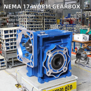 Motor de Imán Permanente Eficiente con Engranaje de Gusano y Escobillas 200W 12V/24V 1800RPM Montaje con Brida para Electrodomésticos, Agitación y Ventiladores de Barco - Product Image 3