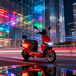 Vélo électrique de rue 60V d'usine d'origine avec pédales pour adultes, moteur brushless 1500W, vitesse maximale 60 km/h, marque JENOVA - Product Image 1