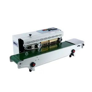 FR900 High Effective Horizontal Band Sealer Pouch Plastic Bag Continuous Heat Sealing Machine