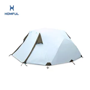 HOMFUL Wholesale 7075 Aluminum Outdoor Camping Tent Waterproof Lightweight Backpacking Tent
