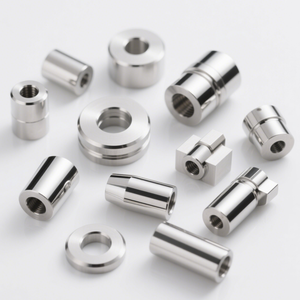 บริการงานกลึงโลหะเหล็ก อลูมิเนียม ด้วยเครื่อง CNC และงานตัดลวดด้วยไฟฟ้า สำหรับการผลิตชิ้นส่วนด้วยการกัด เจาะ ปั๊ม และงานกลึง - Product Image 2