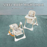 Chaise haute multifonctionnelle réglable en plastique Babybetter B8121, vente chaude, avec plateau pour bébés et tout-petits de 2 à 4 ans, pour l'alimentation