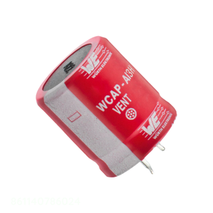 Condensador de canal del fabricante CAP ALUM 10000UF 20% 63V SNAP TH 10000 uF 861140786024 de montaje a través de orificio - Product Image 1