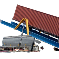 NOUVEAU Camion benne hydraulique de 100 tonnes, benne basculante pour conteneurs, plateforme de chargement/déchargement, usine de fabrication, pneus pleins, garantie 2 ans