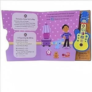 Libro Interactivo con Sonidos (Libro <span class=keywords><strong>de</strong></span> Cartón) con <span class=keywords><strong>Guitarra</strong></span> y Funciones <span class=keywords><strong>de</strong></span> Escritura en Pizarra, Música con Canciones Temáticas Infantiles - Product Image 3