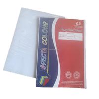 China buen precio buena calidad escuela Oficina papelería Color blanco 160gsm 100 hojas 420x297mm tamaño A3 PAPEL DE Color para impresora