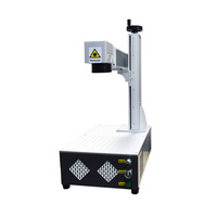 Marqueur laser à fibre portable haute précision pour la gravure et le marquage des métaux, de l'acier au carbone, du cuivre et du laiton