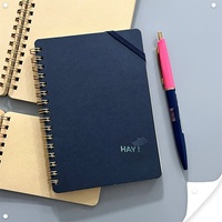 Carnet de notes de bureau personnalisé avec logo, agenda quotidien, bloc-notes à spirale, reliure thermique, format A3/A4, pour l'école