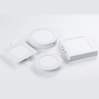 Haute qualité 3W 6W 9W 12W 15W 18W 24W lampe de panneau LED mince 3000K 4000K 6500K voyant encastré rond