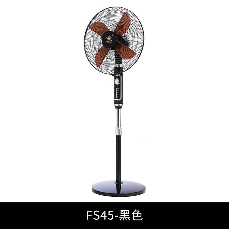 18-inch floor fan, model 36, black (aluminum blades)