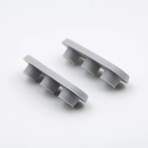 OEM tùy chỉnh công nghiệp cao su khuôn phong cách khác nhau vuông nhôm ống nhựa cao su phích cắm ống End Mũ chèn khuôn - Product Image 3