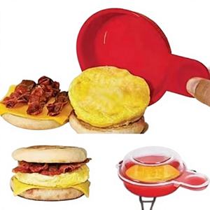 Utensilio para Hamburguesas LM Microwave Easy Cooker Executive, Prensa Manual de Plástico, Modelo LM25450 - Product Image 1