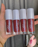 Gloss à lèvres crémeux tendance, couleur nude transparente, avec emballage de haute qualité