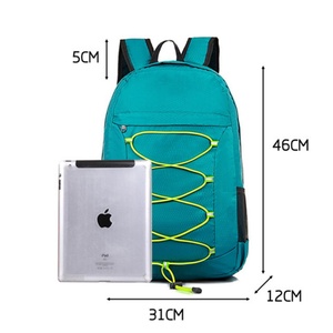 Mochila de camping plegable para exteriores, ligera, de alta calidad, duradera, a la moda, antirrobo, con diseño de letras, venta al por mayor de fábrica, personalizada - Product Image 2