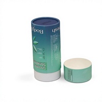 Emballage en tube de carton recyclable écologique avec logo personnalisé, boîte cylindrique en papier pour bombes de bain, savon, sel