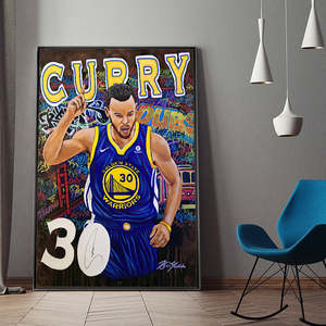 Giocatori di basket Art Life <span class=keywords><strong>Canvas</strong></span> painting For home and Gift Living Room Decor - Product Image 1
