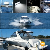 Projecteur LED étanche Dream Parts 50W pour bateau marin 12/24V, lumière de recherche, garantie 1 an, état neuf, ajustement OE