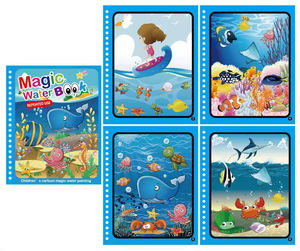 Libro de Colorear de Papel Reutilizable Montessori, Dibujo Mágico con Agua, Juguete Sensorial de Educación Temprana para Niños de 2 a 4 Años, Regalo de Cumpleaños - Product Image 3