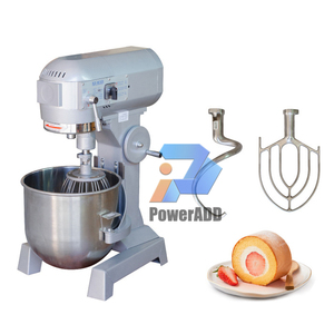 Máy trộn hành tinh và máy nhào bột công nghiệp bằng thép không gỉ 10l 15l 20l 30l 40l 50l 60l 80l <span class=keywords><strong>100l</strong></span> - Product Image 1