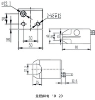 Capteur de force de serrage pour pinces de soudage, capteur de mesure pour automatisation industrielle et moules LCJC-A01