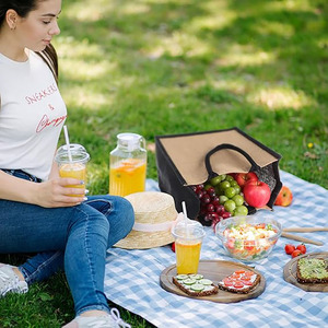 Tùy chỉnh bông Tote Túi mua sắm với vải bố tự nhiên và xử lý thêm công suất lớn thân thiện với môi trường Túi Quà Tặng - Product Image 5