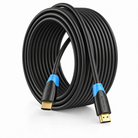 Câble HDMI 4K Mindpure haute vitesse Ethernet 19+1 CCS plaqué or 0,5m à 20m pour la maison, le bureau, la télévision, le PC, le décodeur, le moniteur HDTV