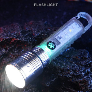 <span class=keywords><strong>3LED</strong></span> Nhiều màu <span class=keywords><strong>Keychain</strong></span> UV đèn pin ánh sáng với nam châm & Móc xách tay từ cắm trại ánh sáng cho các công cụ khẩn cấp ngoài trời - Product Image 5