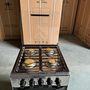 Cocina independiente <span class=keywords><strong>4</strong></span> cabezales Horno de acero inoxidable Gama de <span class=keywords><strong>gas</strong></span> de Encendido automático comercial - Product Image 4
