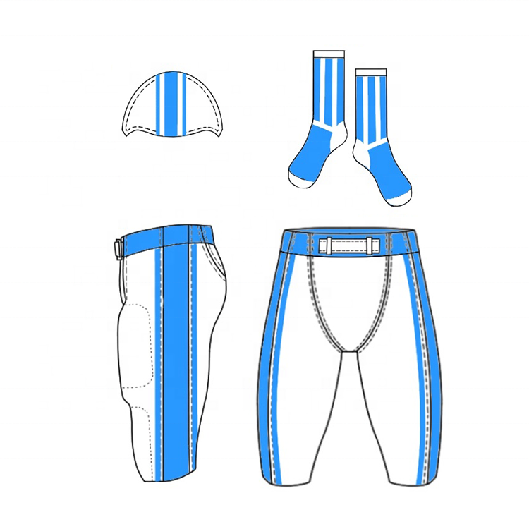 2021 rugby soccer goalkeeper training pants american football pads pants fitness workout kneepad legins sport football trousers