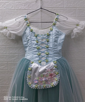 Nouvelle robe de ballet en tissu jacquard, costume de ballet Giselle, robe romantique - 10