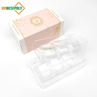 3 paquets de boîte-cadeau en papier macaron imprimé personnalisé pour les mini boîtes à tiroirs d'emballage de macarons à biscuits