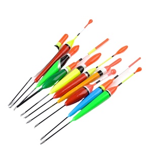 FTK 10 pièces Flotteurs De Pêche Bobbers Sapin <span class=keywords><strong>Flotteur</strong></span> Pour La Pêche À La <span class=keywords><strong>Carpe</strong></span> - Product Image 1